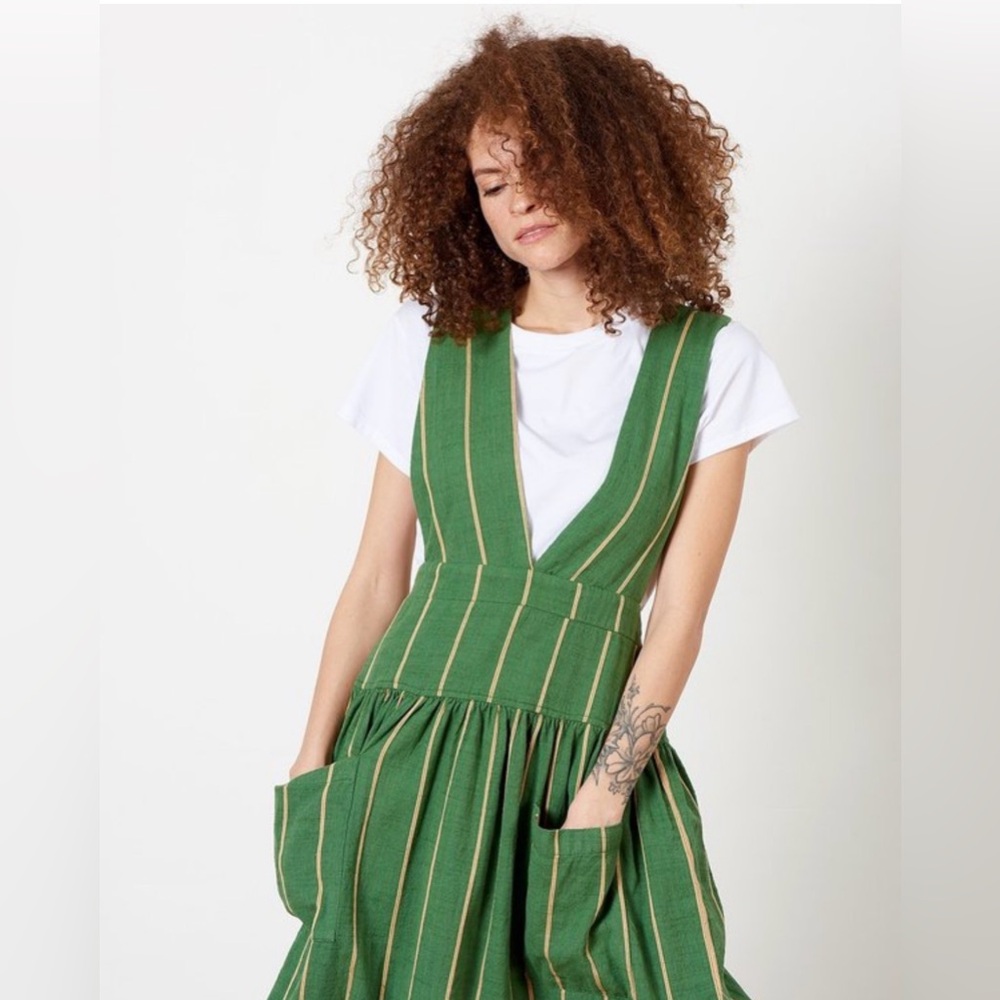 Ace & Jig Ellen Dress in cactus
